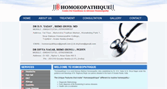Desktop Screenshot of homoeopathique.com